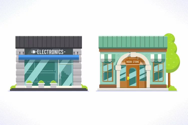 Store Facades Set