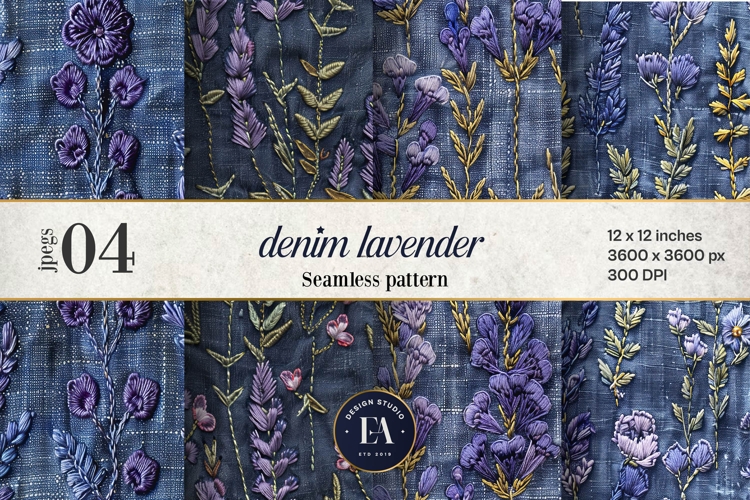 Floral Seamless Pattern Image 9