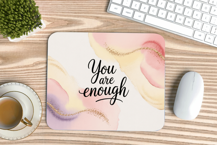 Inspirational Quotes Mouse Pad, Motivational PNG Sublimation