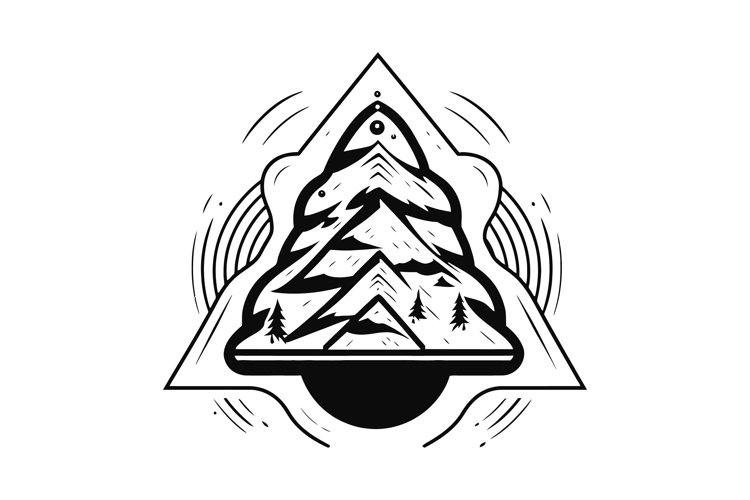 Mountains Illustration Image 15