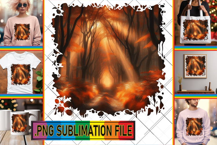 LUMINOUS TOTE BAG Gift Ideas PNG, Autumn