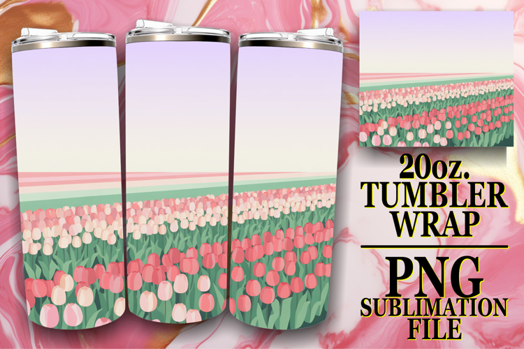 ENCHANTING MOMENTS 20oz TUMBLER WRAP, Spring