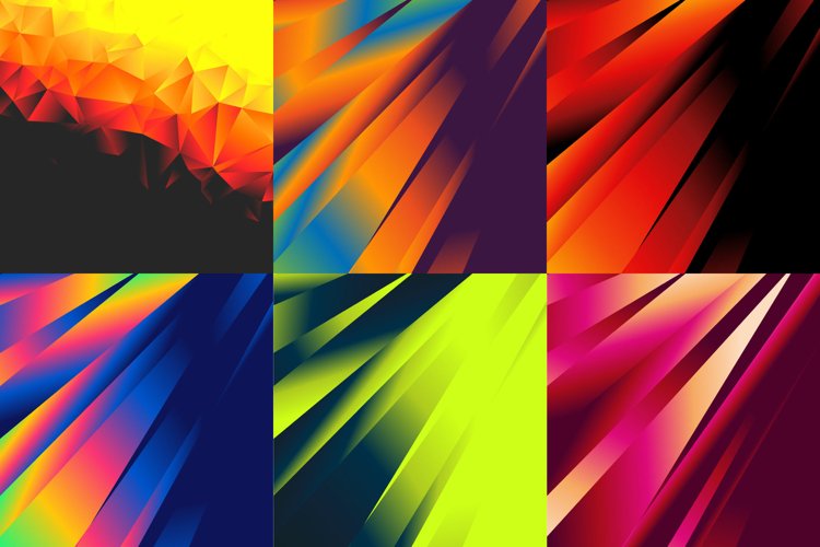 Abstract Background Bundle Pack