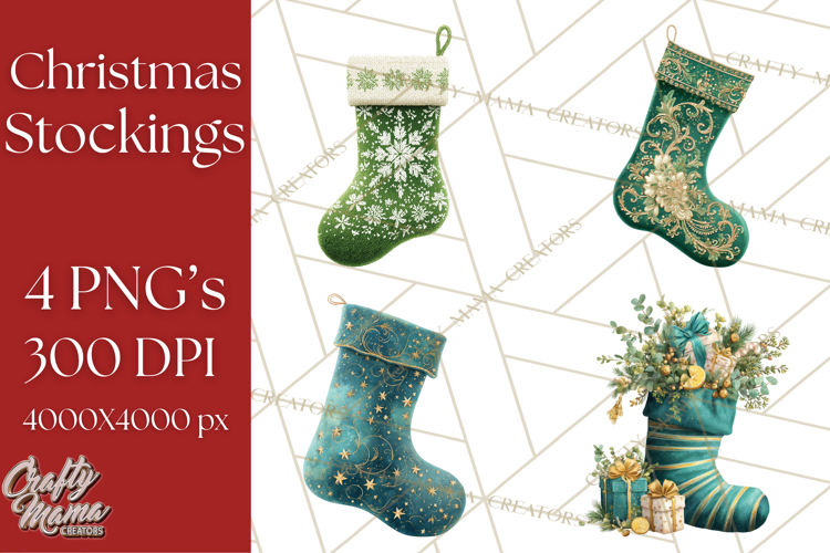 Stockings Clipart Image 17