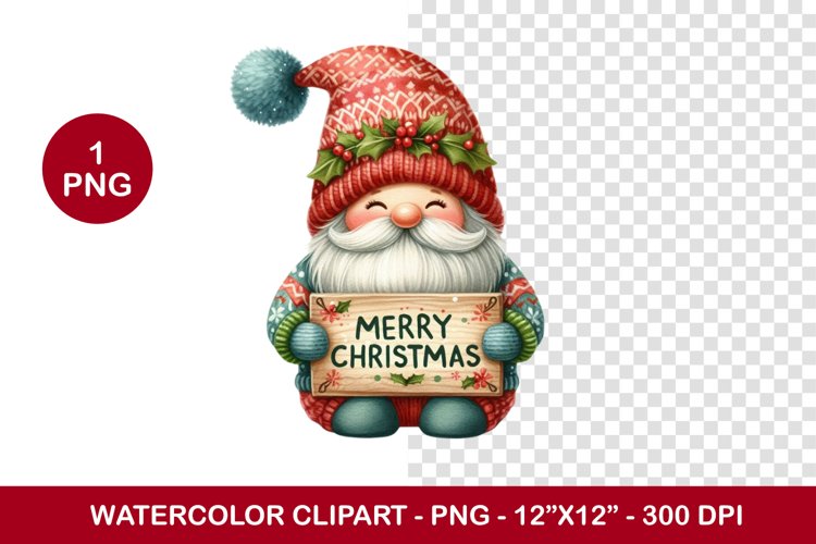 Cute Gnome Clipart Image 11
