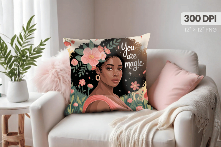 Black Girl Afro Png Image 21