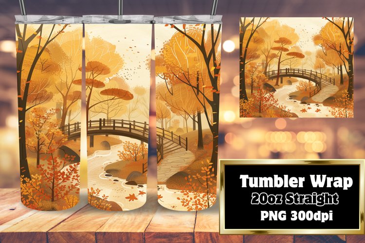 Fall Tumbler Wrap Image 11