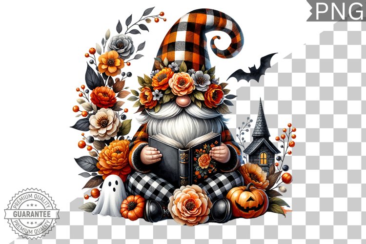 Halloween Gnomes Clipart Image 4