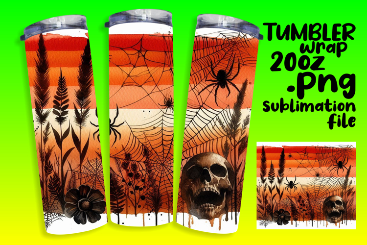 Beautiful 20oz Tumbler Artwork , Halloween