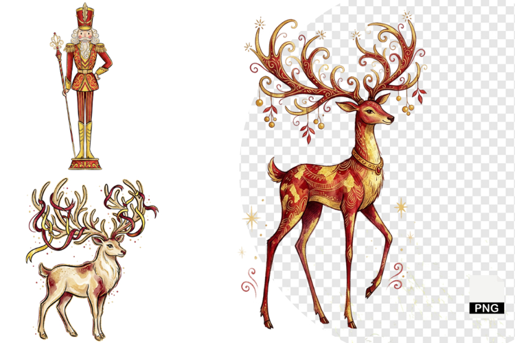 Whimsical Christmas Clipart