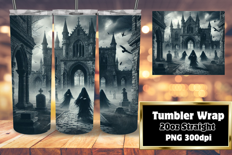CUSTOM 20oz Tumbler Design for DIY , Horror Halloween