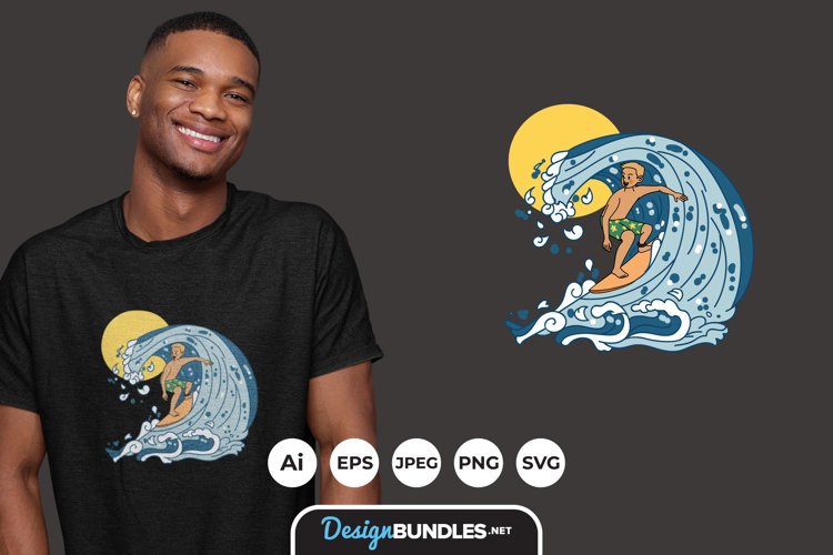 Beach Sublimation Design Image 2