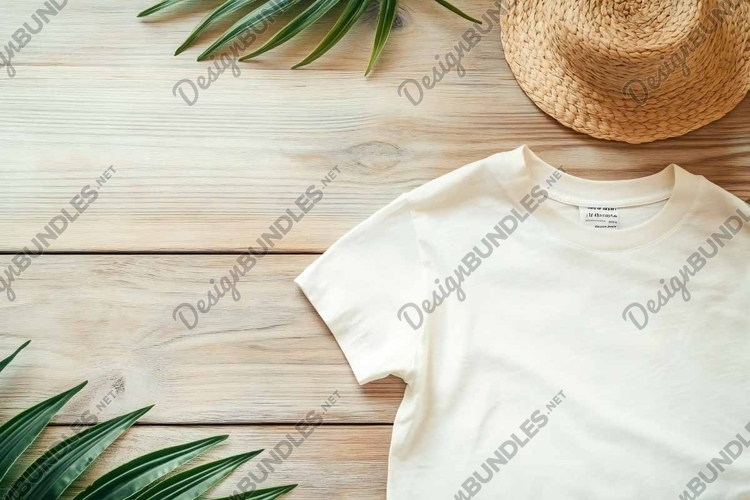 Black Tshirt Mockup Image 10