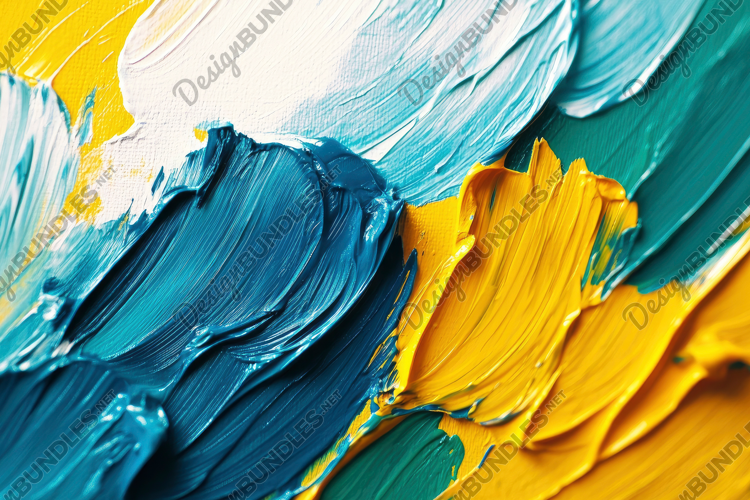 Abstract Painting Background Wallpaper