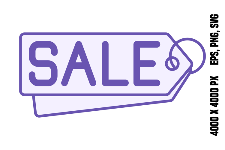Colored Sale Icon