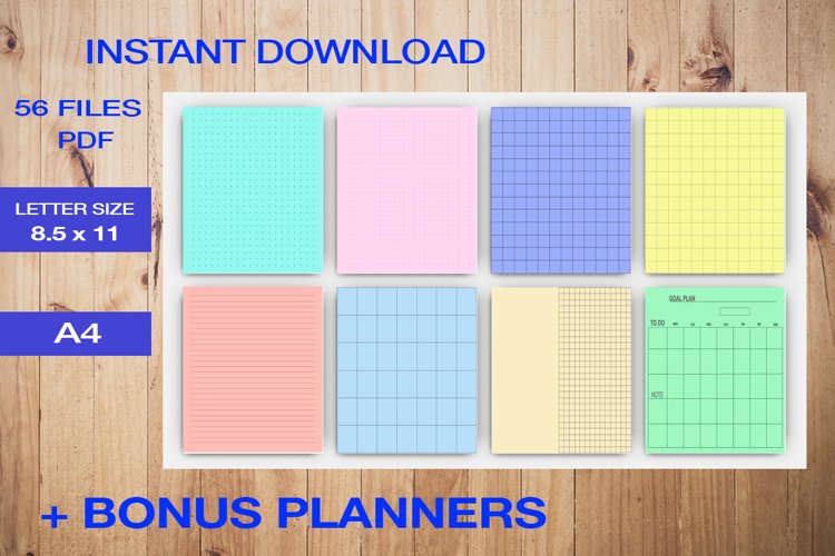 Homeschool Planner, Academic Planner,Instant Download example image 1