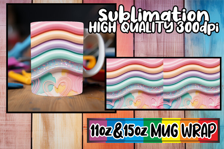 Cozy moments sublimation print wrap, Pattern example image 1