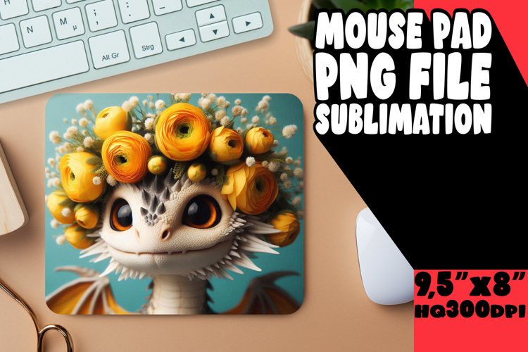 UNIQUE mouse PAD Inspirational Ideas, Dragon