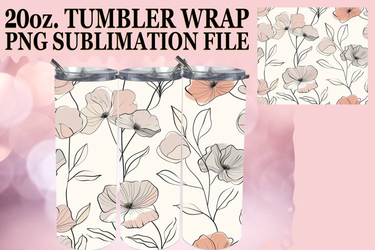 Blossom Blossom Bash Tumbler Wrap, Springtime Fun