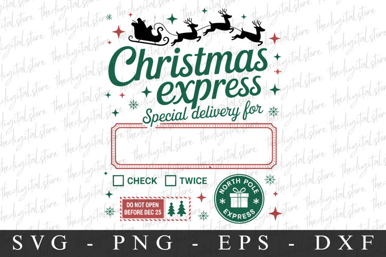 Christmas Express Svg | Christmas svg