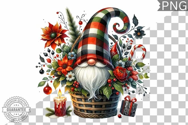 Christmas Gnome Clipart Image 4