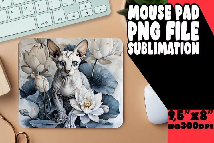 Jovial Cat Print Desk Accessory