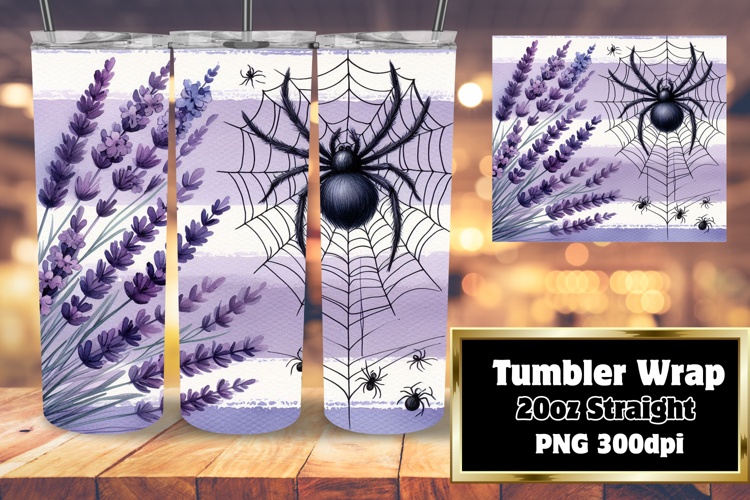 20oz Tumbler Template for Gifts , Halloween