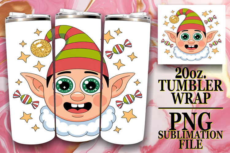 Christmas Tumbler Wrap Image 9