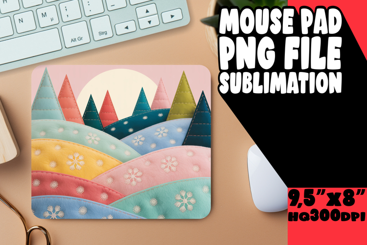 Joyful Mouse Pad Designs PNG, Holiday