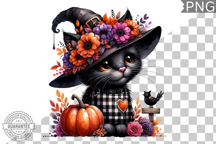 Halloween Cat Clipart Image 18