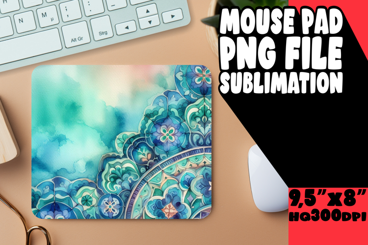 TIMELESS DESK PAD CLASSIC DESIGN, Watercolor Patter