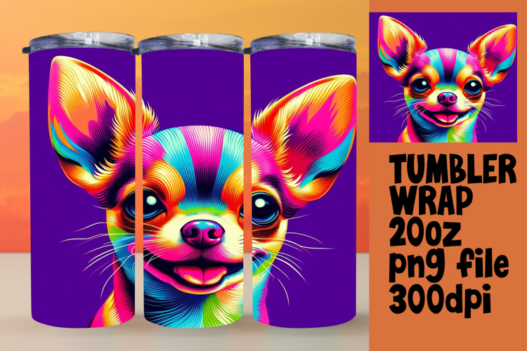 FASHIONABLE 20oz Tumbler Design for Any Occasion , Dog
