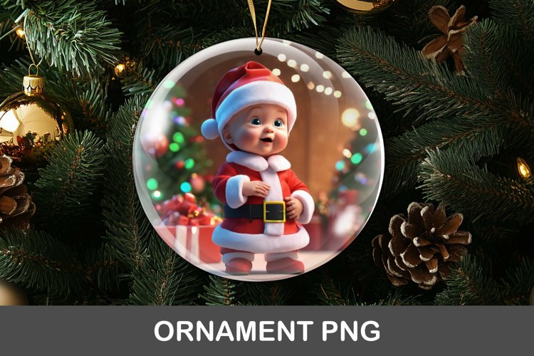 Christmas Ornaments Clipart Image 8
