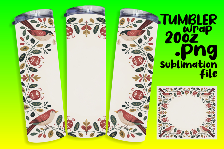 Christmas Tumbler Wrap Image 8