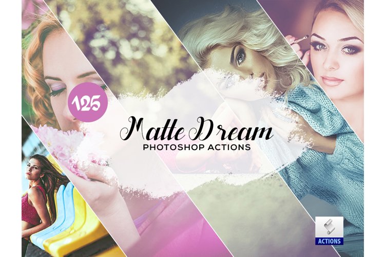 125 Matte Dream Photoshop Actions example image 1