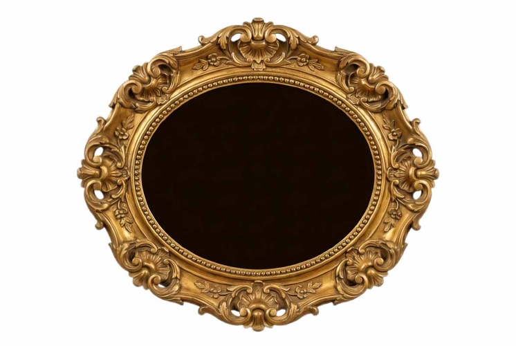 Frame in Vintage Border style PNG file transparent