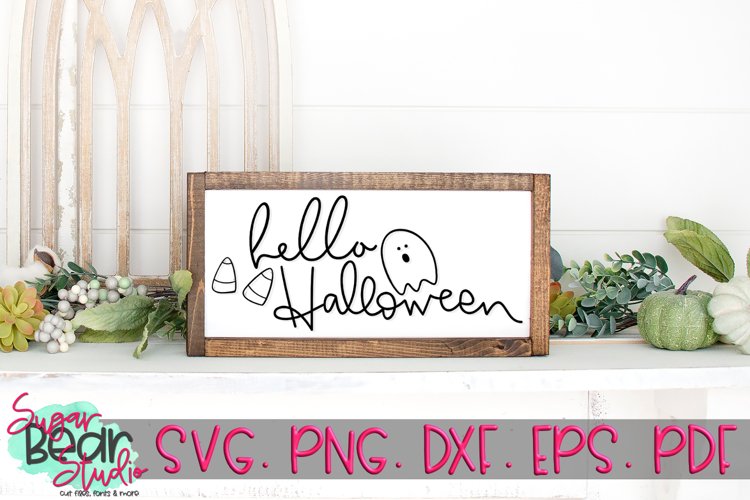 Hello Halloween - A Halloween SVG example image 1