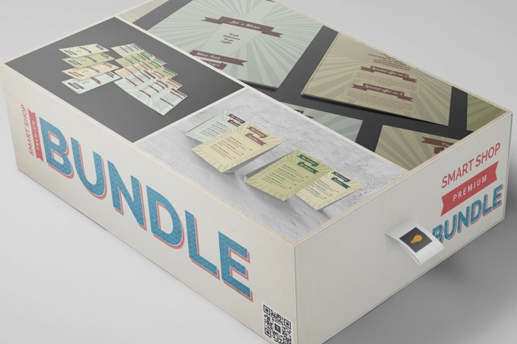Retro Coffee Shop Menu Bundle 60% SAVINGS example image 1