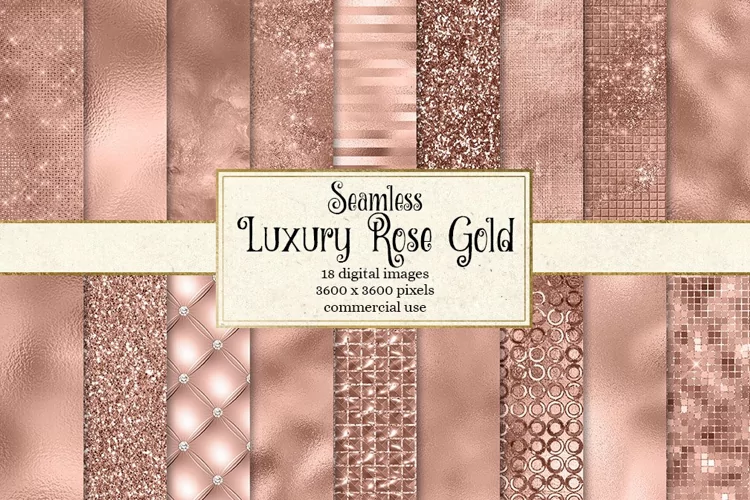 Luxury Rose Gold Textures
