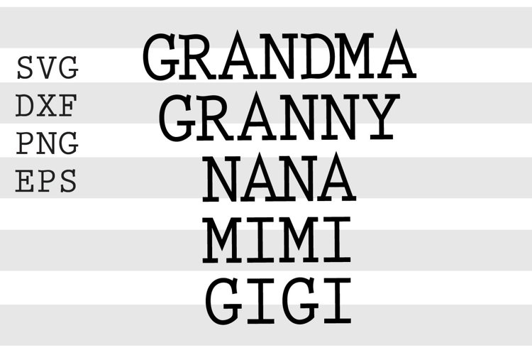 Gigi Svg Image 10
