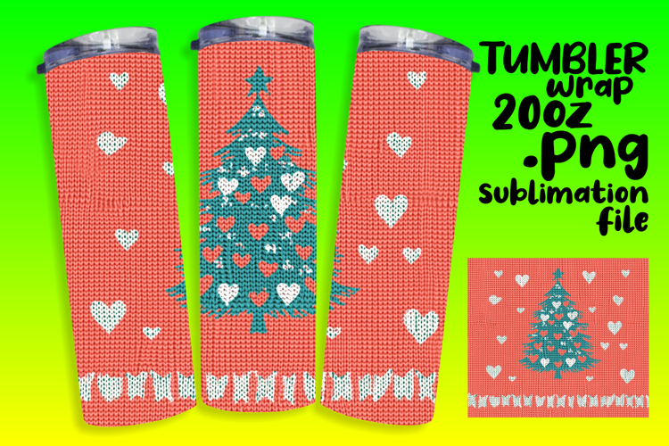 Sublimation Designs for 20oz Tumbler , Holiday
