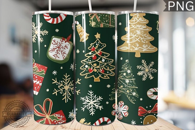 Christmas Tumbler Wrap Image 7