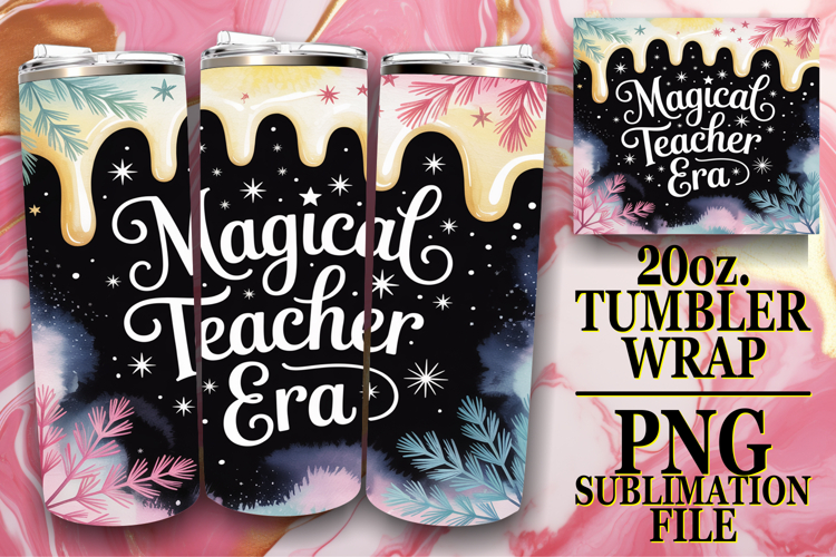 LUMINOUS DREAMS 20oz TUMBLER WRAP, Teacher