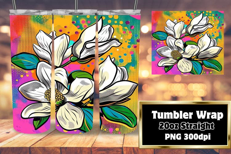 Bold 20oz Pop Art Tumbler Graphics