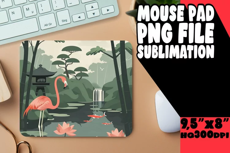 Sunny Seaside Mouse Pad Ensemble