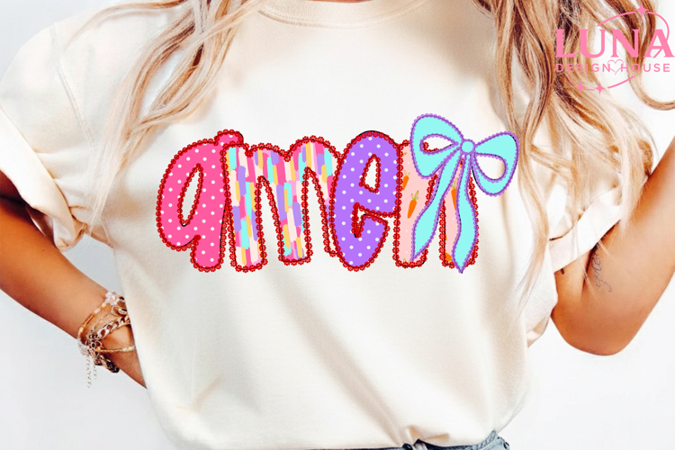 Preppy Amen PNG, Coquette bow Amen Png, Preppy Easter png