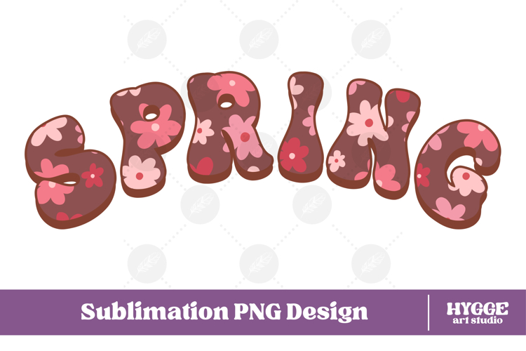 Floral Spring Png Retro Flowers Sublimation Daisy Daisies