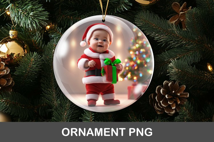 Christmas Ornaments Clipart Image 7