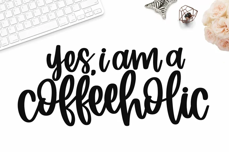 Coffeeholic svg, coffee lover svg, coffee love svg, coffee