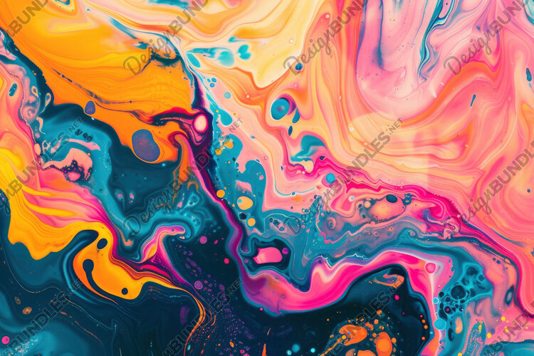 Abstract Marbled Background Wallpaper example image 1